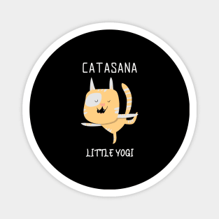 Catasana Funny Cat Yoga Magnet